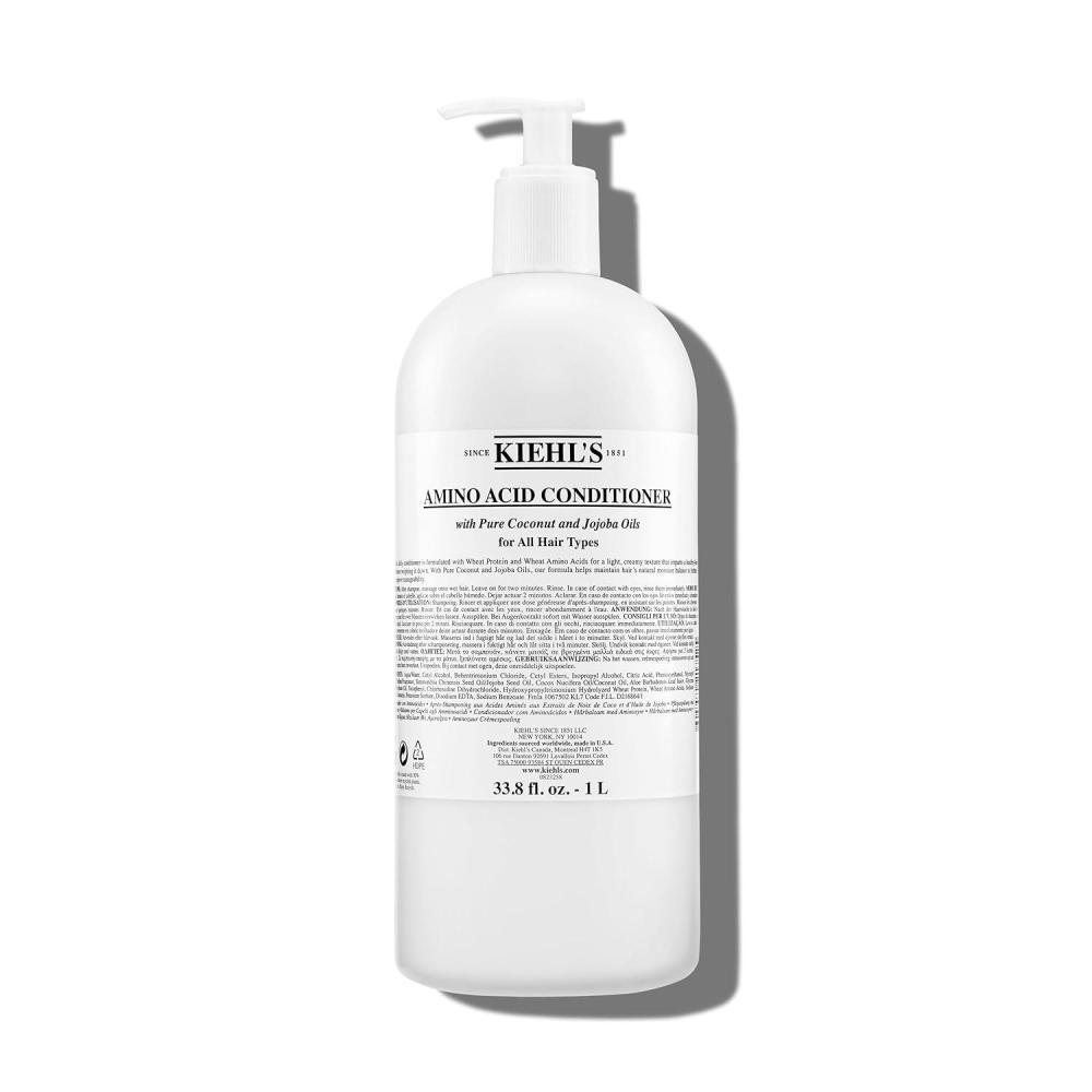 imageKiehls Amino Acid Conditioner Strengthening and Moisturizing Hair Treatment with Amino Acids Jojoba and Coconut Oil to Improve Manageability and Added Shine Suitable for All Hair Types338 Fl Oz  1 Liter
