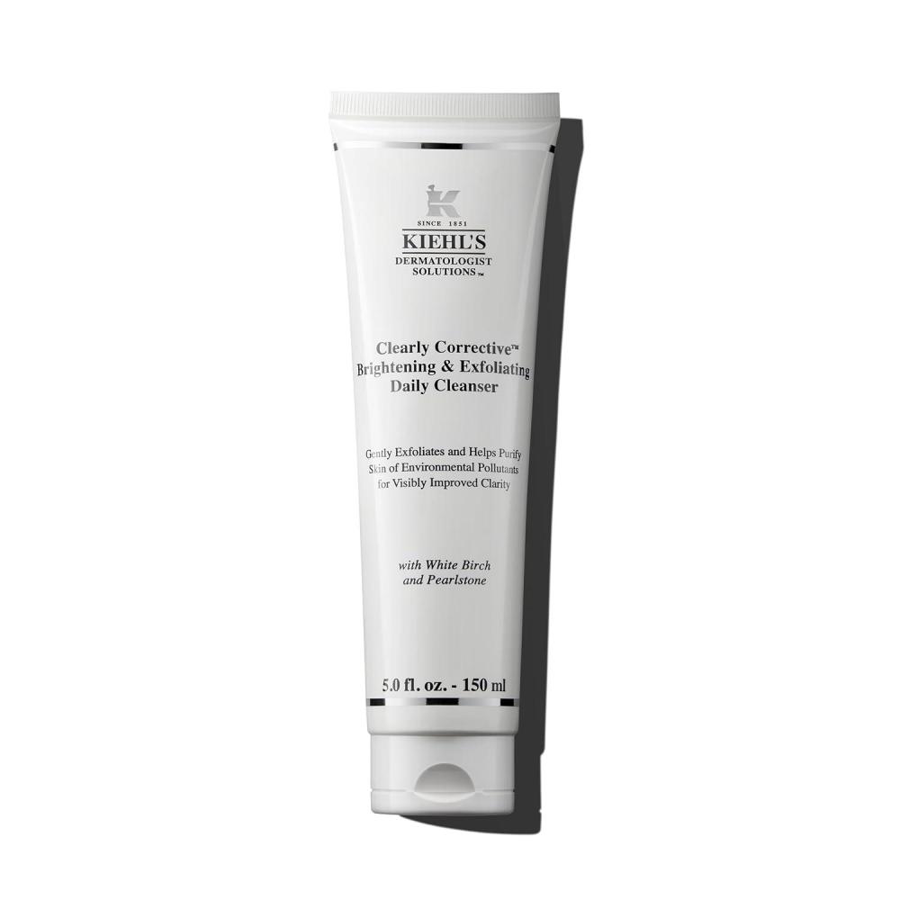 imageKiehls Clearly Corrective Brightening ampamp Exfoliating Daily Cleanser Gentle Face Wash for All Skin Types Purifies ampamp Exfoliates Removes Dirt ampamp Oil with White Birch Extract ampamp Peony Extract  5 fl oz