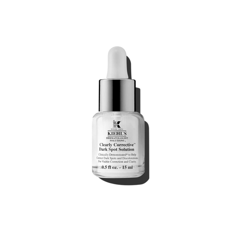 imageKiehls Clearly Corrective Dark Spot Serum Brightening Facial Serum Reduces Hyperpigmentation ampamp Postacne Marks with Vitamin C ampamp Salicylic Acid All Skin Types Parabenfree Mineral Oilfree05 Fl Oz  15 ml
