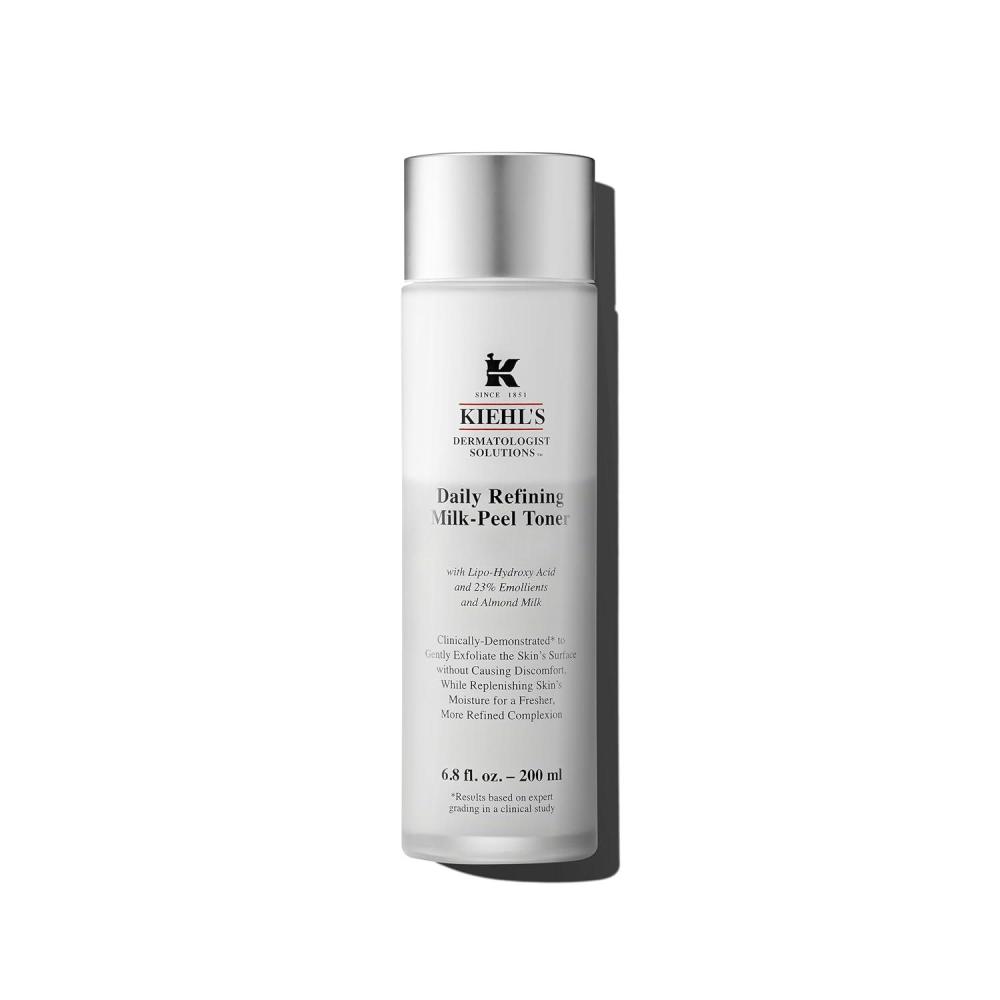 imageKiehls Daily Refining MilkPeel Toner Gentle Exfoliating Facial Toner Refines Skin Texture Brightens ampamp Softens Skin Restores Moisture with LipoHydroxy Acid ampamp Almond Milk  68 fl oz