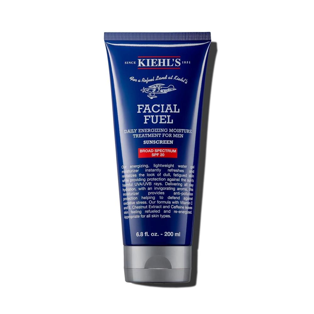 imageKiehls Facial Fuel Moisturizer with SPF 20 for Men Energizing Face Moisturizer for Dull Skin NonGreasy Feel Hydrating Lotion and Broad Spectrum Sunscreen with Caffeine Vitamin C ampamp Vitamin E68 Fl Oz  200 ml