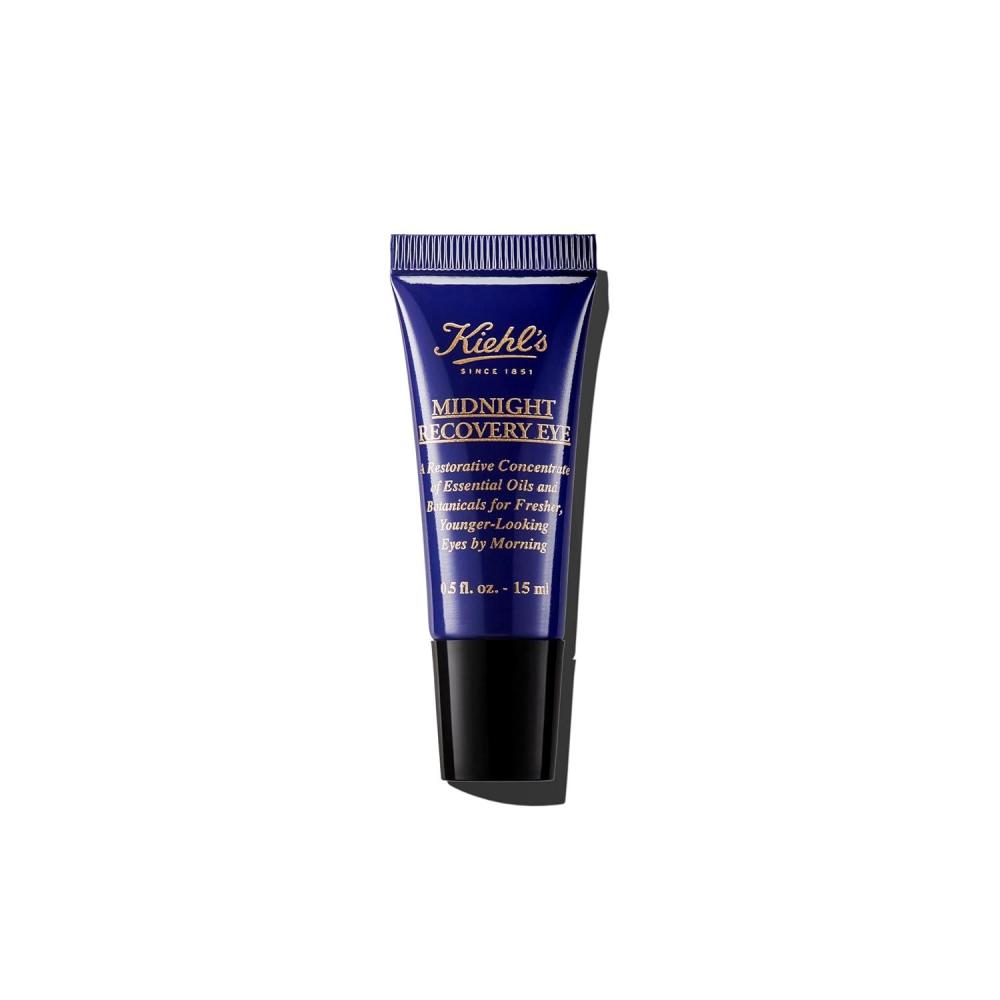 imageKiehls Midnight Recovery Eye Cream for Dark Circles ampamp Eye Puffiness Nightime Eye Treatment Smooths Undereye with Butchers Broom Extract Lavender Essential Oil ampamp Evening Primrose Oil  05 fl oz