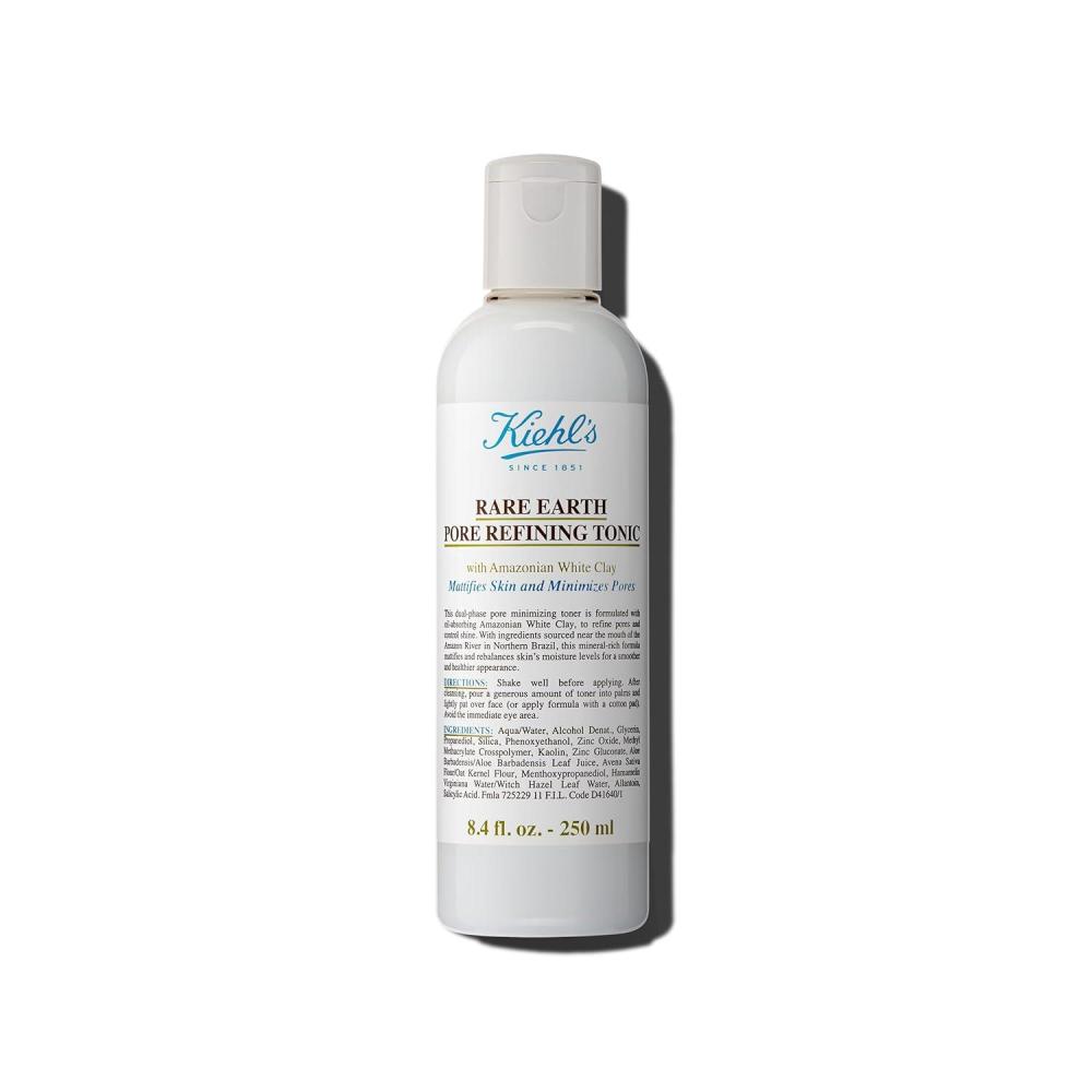 imageKiehls Rare Earth Pore Refining Tonic PoreMinimizing ampamp Mattifying Face Toner Reduces Enlarged Pores ampamp Shine Balances Skin with Amazonian White Clay ampamp Allantoin FragranceFree  84 fl oz