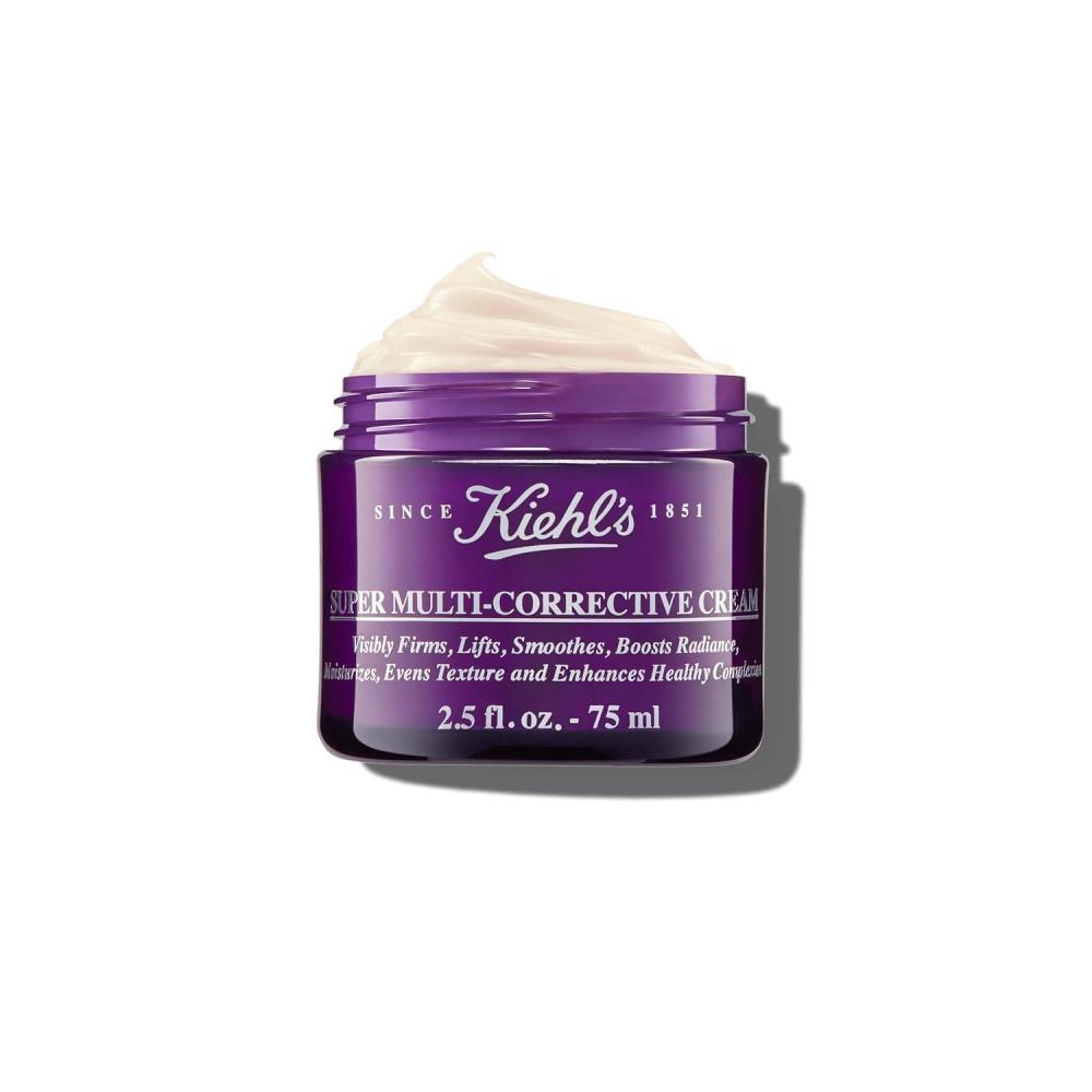 imageKiehls Super MultiCorrective Cream AntiAging Wrinkle Reducing Face and Neck Cream Evens Skin Tone Smooths Skin Texture FastAbsorbing and Lightweight For All Skin Types Parabenfree25 Fl Oz  75 ml