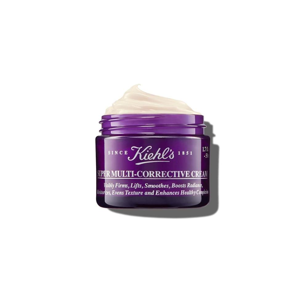 imageKiehls Super MultiCorrective Cream AntiAging Wrinkle Reducing Face and Neck Cream Evens Skin Tone Smooths Skin Texture FastAbsorbing and Lightweight For All Skin Types Parabenfree17 Fl Oz  50 ml