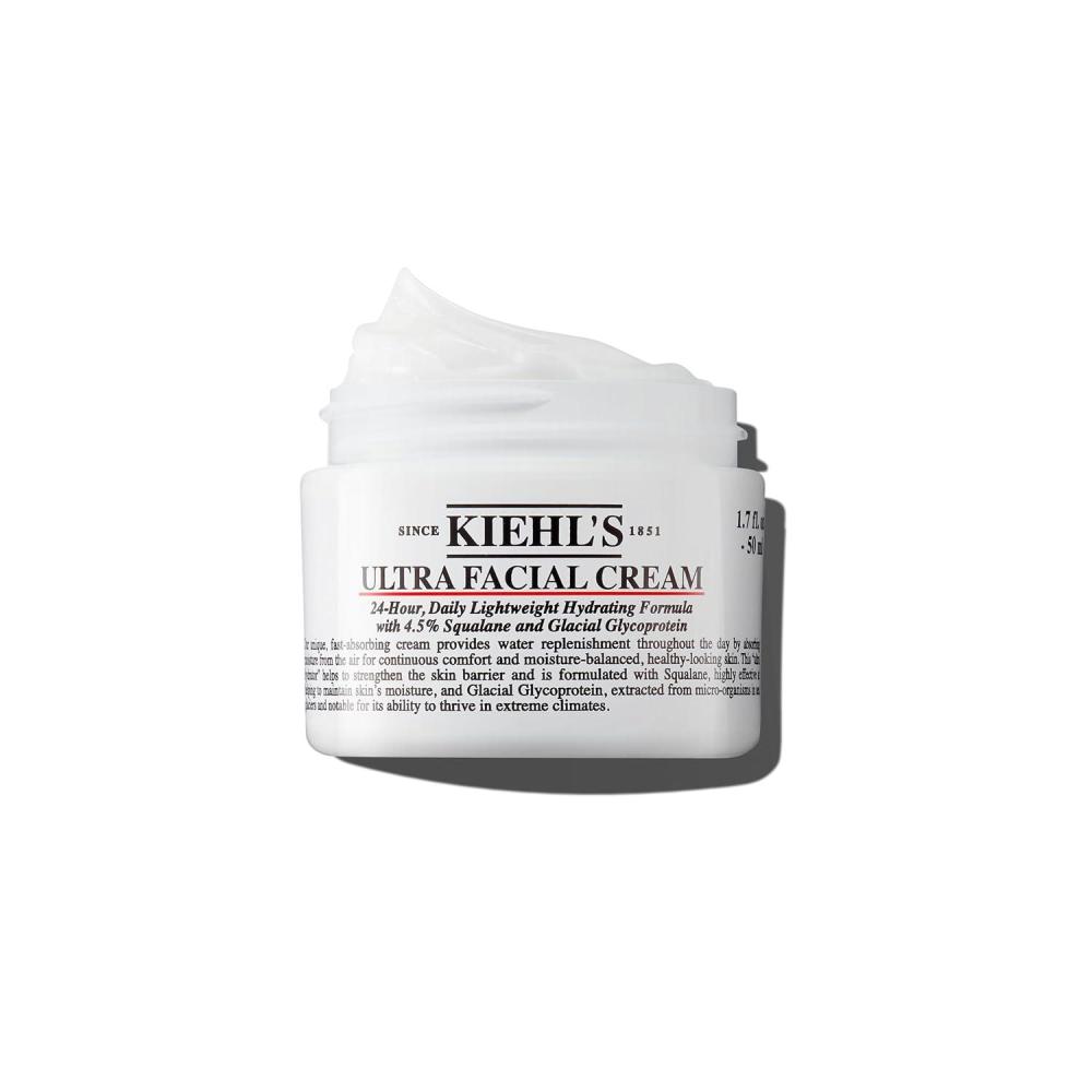 imageKiehls Ultra Facial Cream with 45 Squalane to Strengthen Skins Moisture Barrier Skin Feels Softer and Smoother LongLasting Hydration Easy and FastAbsorbing Suitable for All Skin Types17 Fl Oz  50 ml