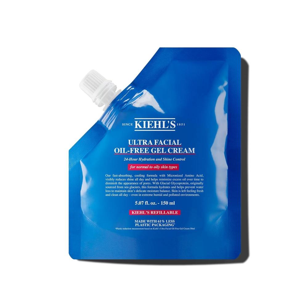 imageKiehls Ultra Facial OilFree Moisturizer ShineReducing Gel Cream for Oily to Normal Skin Hydrates Skin for 24 Hours Visibly Minimizes Pores Noncomedogenic Alcoholfree Fragrancefree507 Ounce Pack of 1