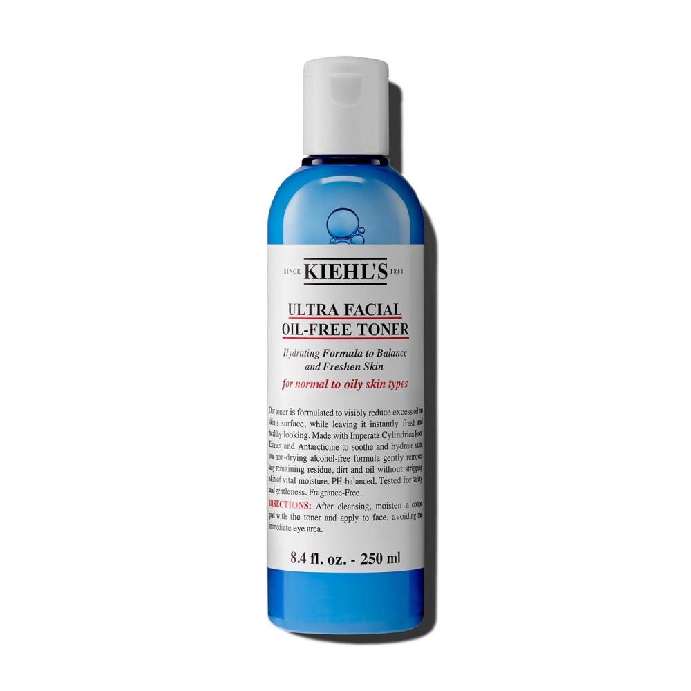 imageKiehls Ultra Facial OilFree Toner Soothing ampamp Hydrating Face Toner for Oily to Normal Skin Reduces Excess Oil Nondrying Alcoholfree pHBalanced Parabenfree Fragrancefree  84 fl oz