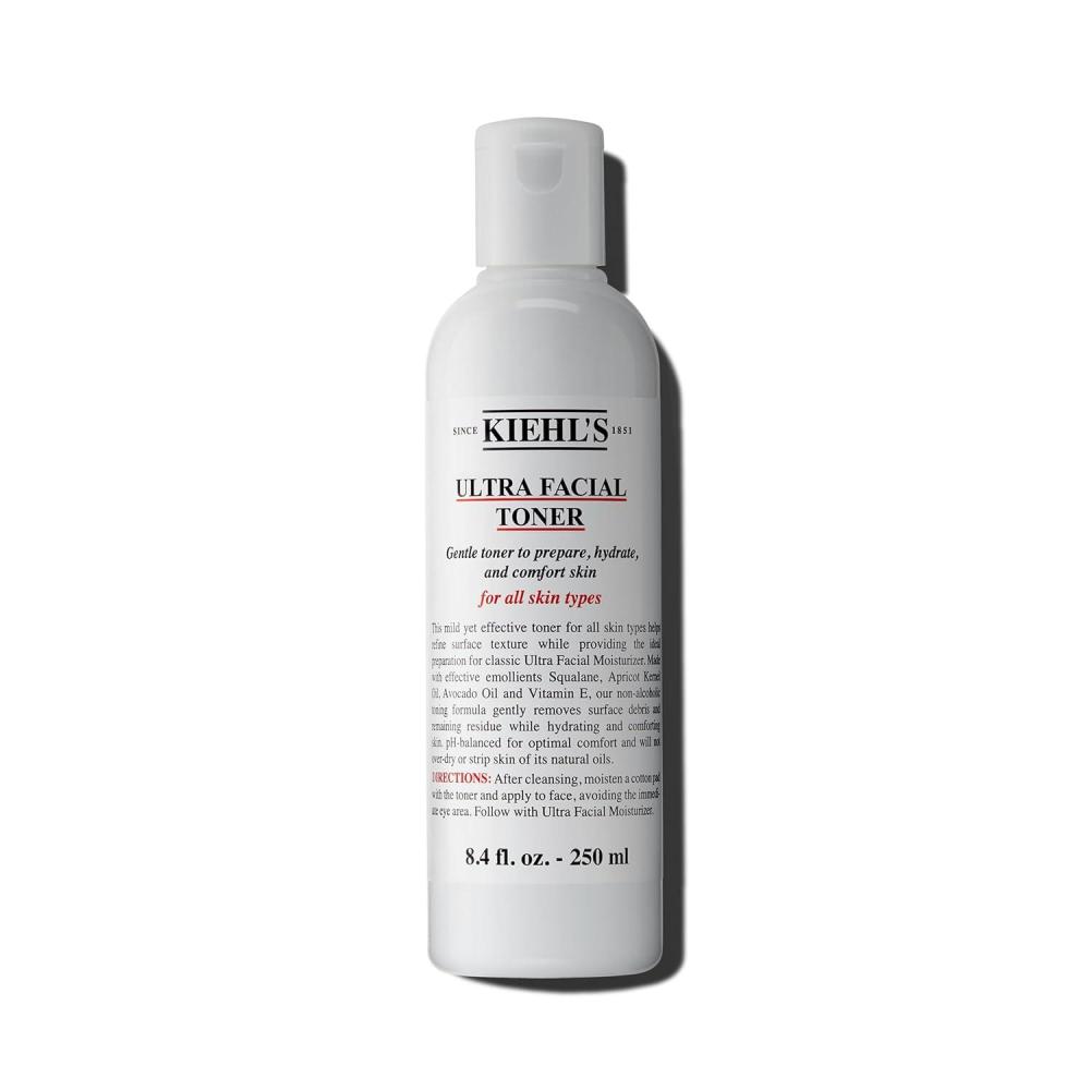 imageKiehls Ultra Facial Toner with Squalane Gentle Alcoholfree Face Toner Hydrates Skin and Refines Skin Texture Nonstripping Formula with Avocado Oil ampamp Vitamin E Parabenfree Fragrancefree84 Fl Oz  250 ml