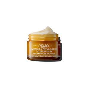 Kiehl’s Calendula Petal Infused Calming Mask, Hydrating & Soothing Gel Face Mask for All Skin Types, Refreshes Dry Skin, with Calendula & Aloe Vera, Paraben-free, Fragrance-free – 0.95 fl oz